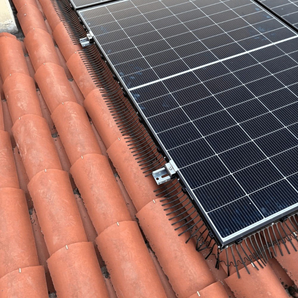 Sistema di protezione Universale da uccelli e piccioni per Fotovoltaico