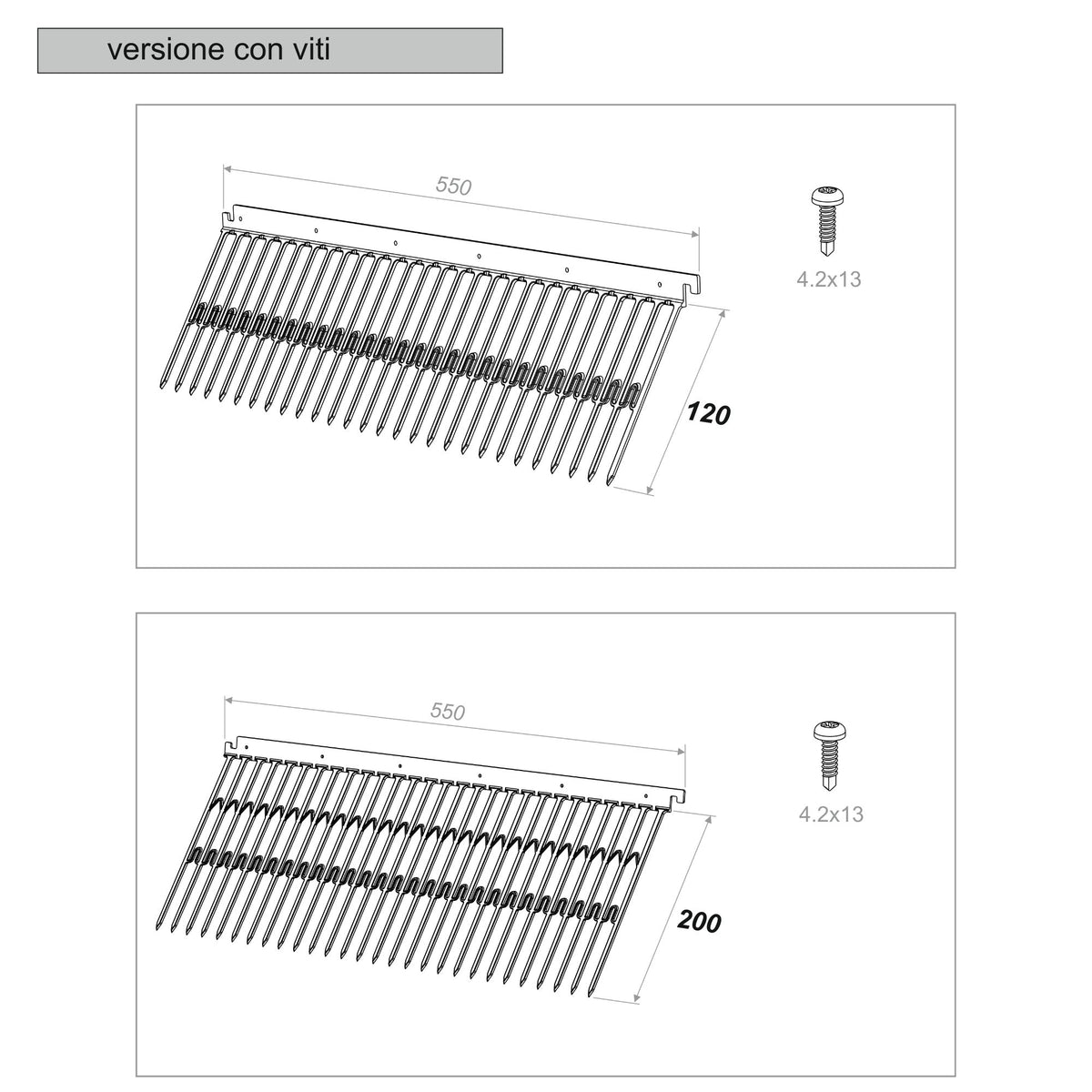 Sistema di protezione Universale da uccelli e piccioni per Fotovoltaico