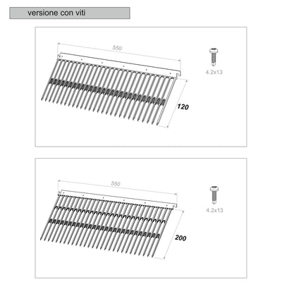 Sistema di protezione Universale da uccelli e piccioni per Fotovoltaico